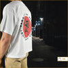 EVIL - OVERSIZED BOXY FIT WHITE T-SHIRT