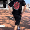 EVIL - CAMISETA NEGRA OVERSIZED BOXY FIT