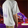 UNKNOWN - CAMISETA BLANCA OVERSIZED BOXY FIT
