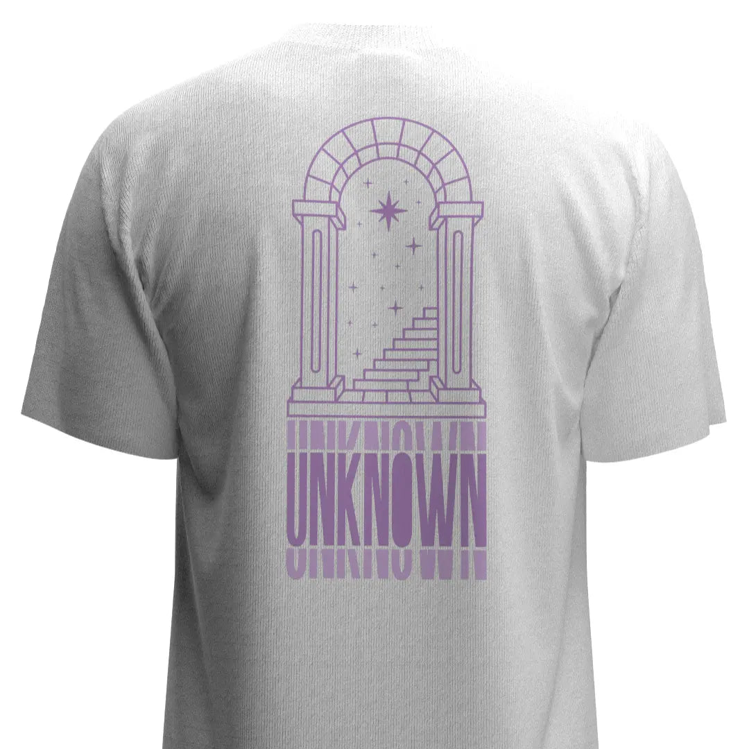 UNKNOWN - CAMISETA BLANCA OVERSIZED BOXY FIT