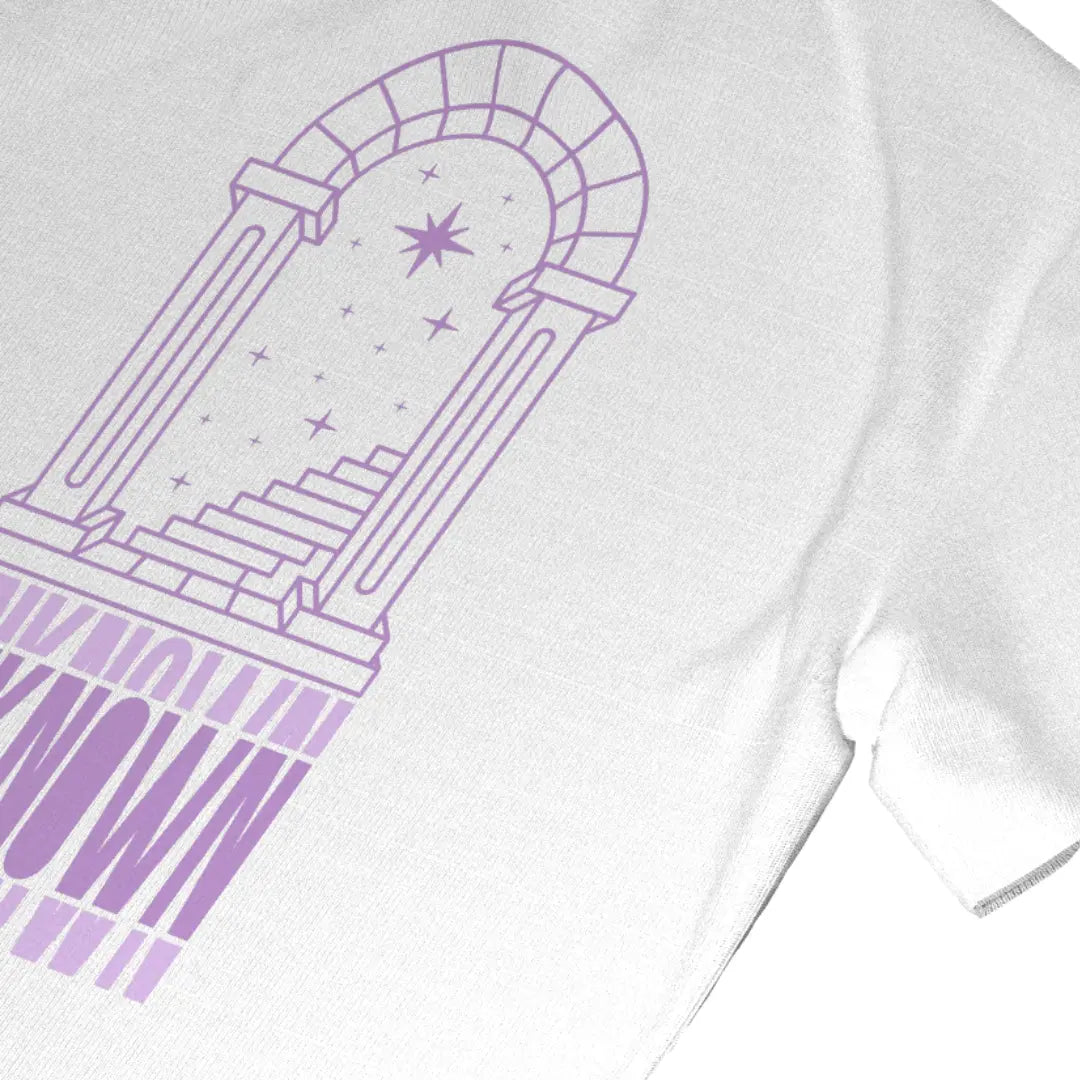 UNKNOWN - CAMISETA BLANCA OVERSIZED BOXY FIT