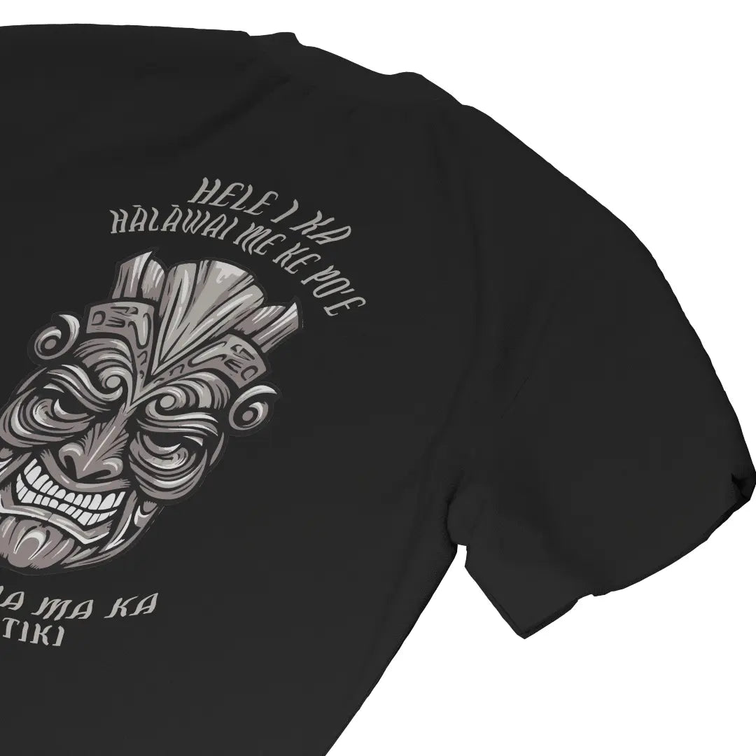 MASK - OVERSIZED BOXY FIT BLACK T-SHIRT