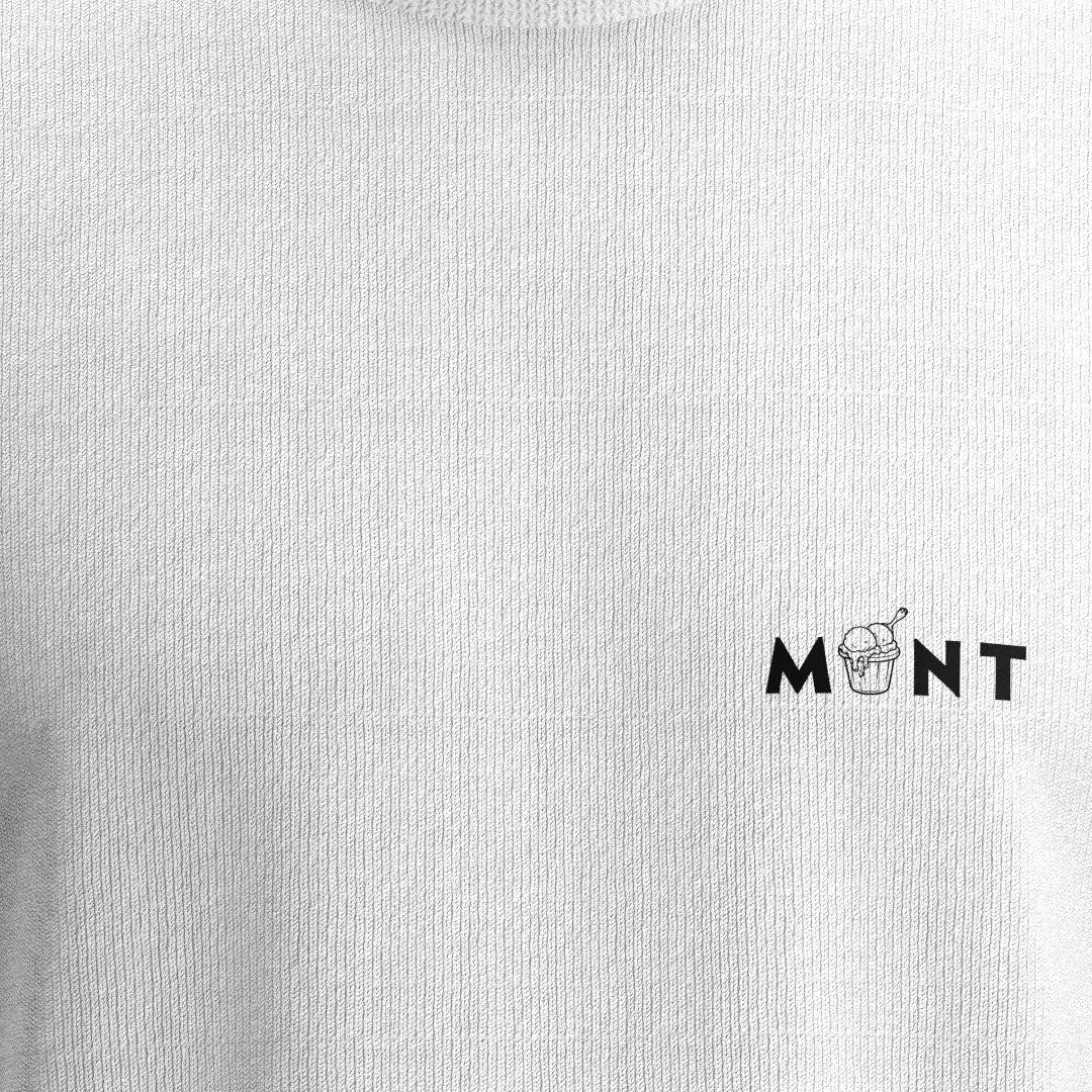 ICE CREAM - OVERSIZED BOXY FIT WHITE T-SHIRT