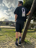 UNKNOWN - CAMISETA NEGRA OVERSIZED BOXY FIT